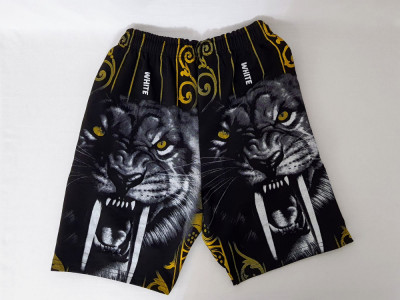 Pantaloni scurți bărbați imprimeu jaguar foto