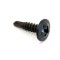 Set 100 holsuruburi autofiletate Carpoint negre, lungime 25mm, diametru fi 4mm AutoDrive ProParts