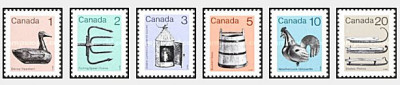 Canada 1982 - artefacte, serie neuzata foto