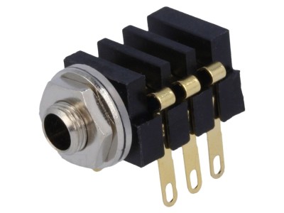 Conector Jack 3,5mm Stereo, 6 terminale foto