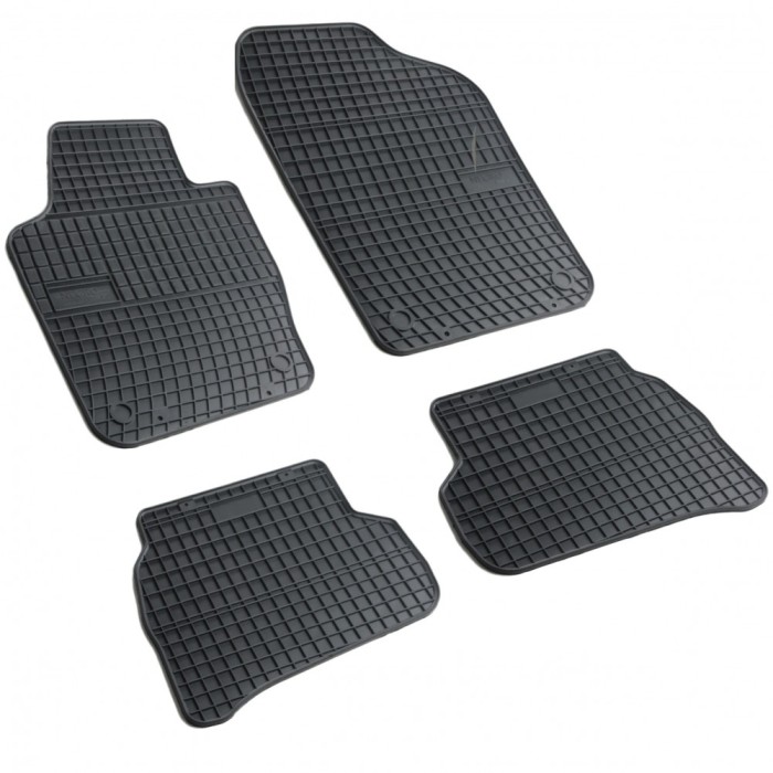 Set covorase auto din cauciuc Volkswagen Polo 5 2009- , presuri , negre , 4 buc. Set covorase auto din cauciuc Volkswagen Polo 5 2009- , presuri , negre , 4 buc.