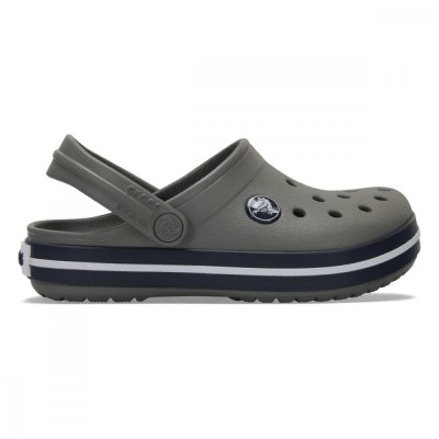 Saboți Crocs Crocband Toddlers New Clog Gri - Smoke/Navy foto