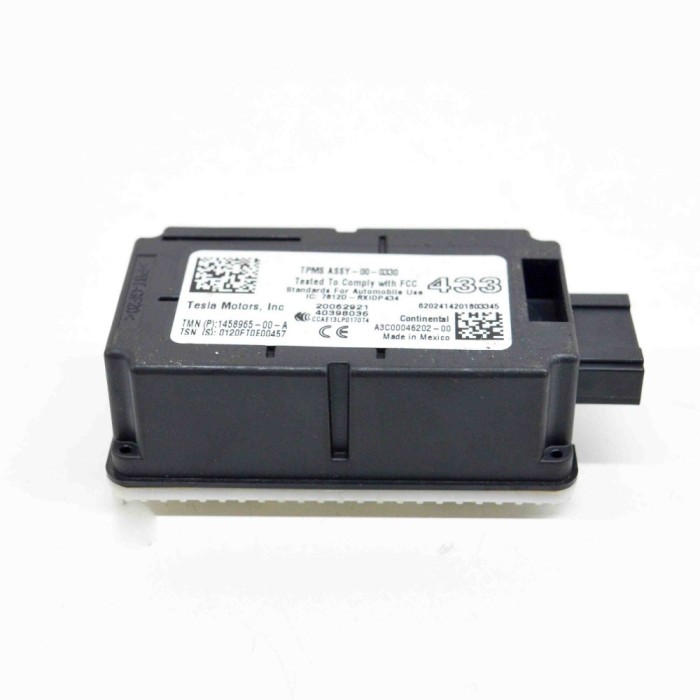 Modul de control presiune anvelope TESLA MODEL 3 2020 OEM: A3C00046202,1458965-00-A,7812D-RXIDP434 13824200