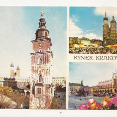 FS2 - Carte Postala - POLONIA - Cracovia , Piata Cracoviei, necirculata 1971