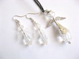 set colier si cercei cu ingerasi 30312