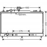 Radiator racire Mazda 6 (Gg/Gy), 03.2005-01.2008, Motorizare 1, 8 88kw; 2, 0 108kw Benzina, tip climatizare Cu/fara AC, cutie automata, dimensiune 72, KOYO