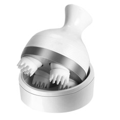 Aparat de masaj capilar rezistent la apa, capete din silicon, pentru relaxare, stimularea cresterii parului, reduce stresul, imbunatateste circulatia