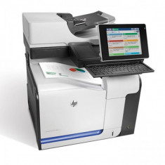 Imprimanta Multifunctionala HP LaserJet Enterprise color flow MFP M575c, 30 pagini/minut, 80.000 pagini/luna, 1200 x 1200 DPI, USB, Network, Fax, foto