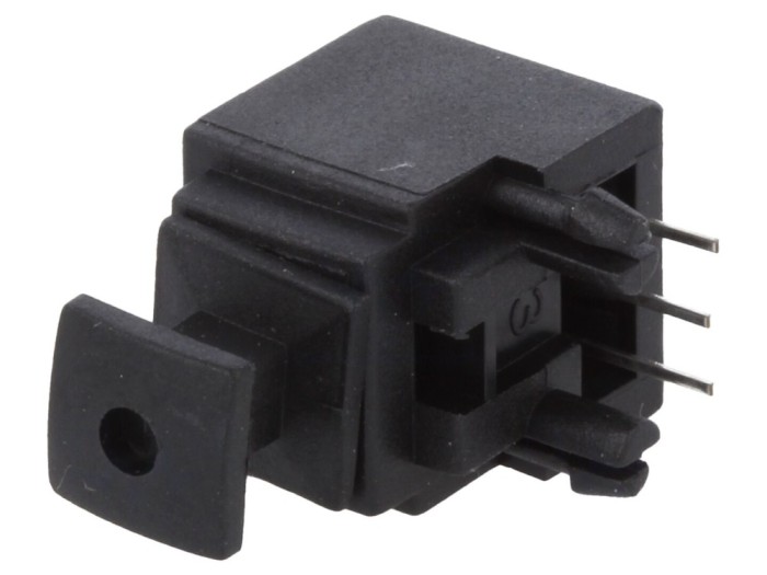 Conector receptor fibră optică THT