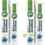 Pachet BiSeptol Pasta de Dinti cu Bicarbonat de Sodiu si Argint Ionic 75ml+75ml