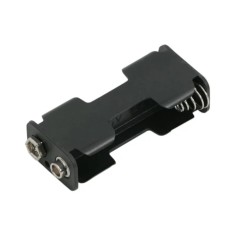 Suport 2x AA baterie cu mufa baterie de 9V