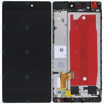 Huawei P8 (GRA-L09) Capac frontal modul display + LCD + digitizer gri foto