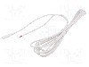 Cablu alimentare DC, cabluri, DC 5,5/2,5 soclu, alb, 5m, WEST POL - S25-TT-C100-500WH