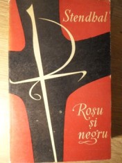 ROSU SI NEGRU-STENDHAL-90766 foto