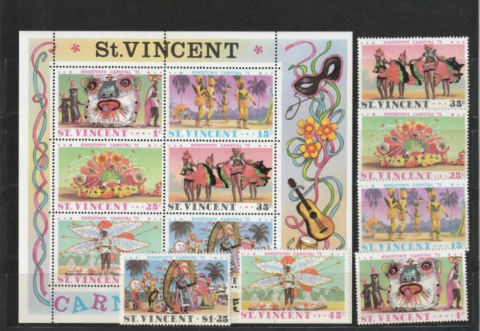 Folklor,jocuri specifice,costume populare, St Vincent.
