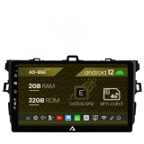 Navigatie Toyota Corolla (2007-2013), Android 12, E-Octacore 2GB RAM + 32GB ROM, 9 Inch - AD-BGE9002+AD-BGRKIT091