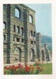 FA127 -Carte Postala- ITALIA - Aosta. Particolare del Teatro Romano, necirculata