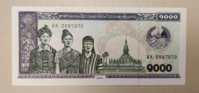 Laos - 1000 Kip (2003) foto