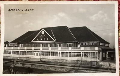 EFORIE, SEDIUL ANEF INTERBELICA/ CARTE POSTALA ILUSTRATA MONOCROMA/ F.BUNA foto
