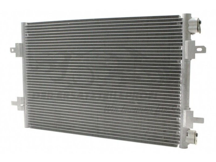 Condensator climatizare Renault Avantime, 09.2001-05.2003, motor 3.0 V6, 152 kw benzina, cutie manuala/automata, full aluminiu brazat, 620(560)x390x2