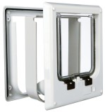 Cumpara ieftin Usa Batanta Pentru Pisici, Trixie, 4-Way Electromagnetica, 21.1x24.4 cm, Alb, 3869