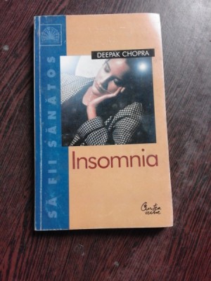 INSOMNIA DE DEEPAK CHOPRA foto