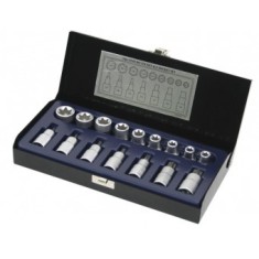 Set tubulare cu biti 16 pcs. 1/2&quot;, TopMaster