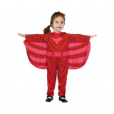 Costum Super Hero Girl rosu pentru copii 98-104 cm