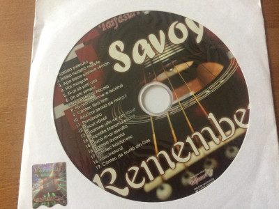 savoy remember cd disc selectii muzica pop slagar usoara taifasuri media 2008 NM foto