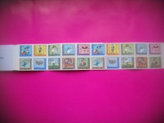 HOPCT TIMBRE SUEDIA MNH 339 POSTA /PARTICULARA-CARNET 20 VAL 1987-NESTAMPILAT