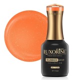 Cumpara ieftin Rubber Base LUXORISE Neon City Collection - Tangerine Dream 15ml