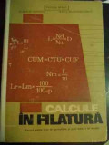 Calcule In Filatura Manual Pentru Licee De Specialitate - N. Badan P. Popescu M. Manolescu-chivu ,540001, Didactica Si Pedagogica