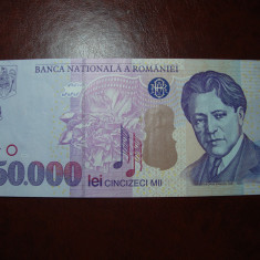 ROMANIA 50.000 LEI 1996 EXCELENTA