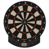 HOMCOM Țintă Electronică Darts, 6 Săgeți, Panou Scor Digital, 44x39.5x2.2cm, Negru, pentru Divertisment Acasă | Aosom Romania