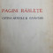PAGINI RASLETE - CATEVA ARTICOLE SI CUVANTARI de GEORGE FOTINO , 1934