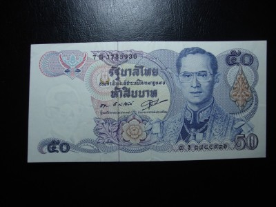 THAILANDA 50 BATH 1985 EXCELENTA foto