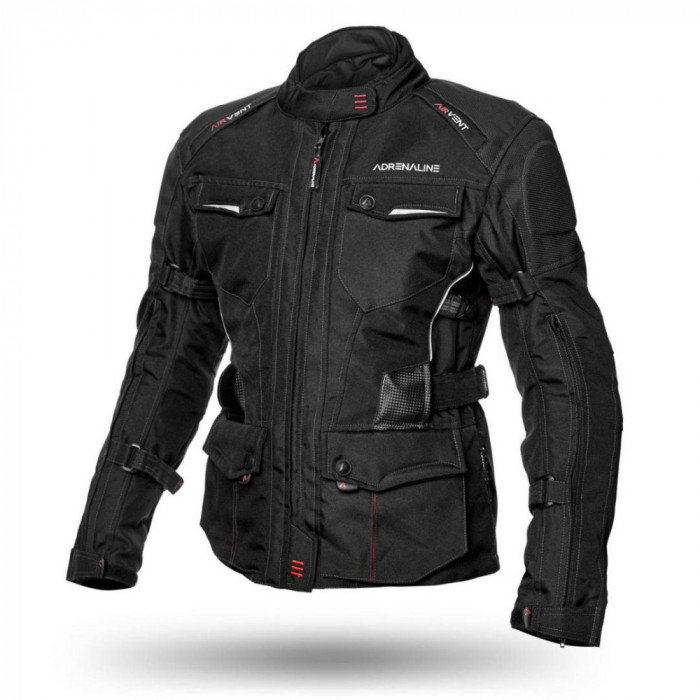 Geaca Moto Touring Adrenaline Alaska Lady 2.0, Negru, Marime 2XL