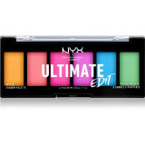 Cumpara ieftin NYX Professional Makeup Ultimate Edit Petite Shadow paletă cu farduri de ochi culoare 02 Brights 6x1.2 g