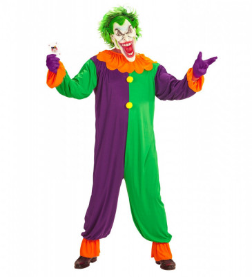 Costum Joker Clown Diabolic Adult foto