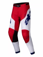 Pantaloni atv/cross Alpinestars Racer Veil, culoare rosu/alb, marime 36 Cod Produs: MX_NEW 290111592PE foto