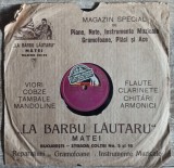 Mandolinata, Daca ma saruti, iti dau ceva// placa gramofon/patefon Dorel Livianu