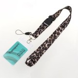 Ecuson cu snur animal print, 9x6 cm, 55 cm, CMCLASS