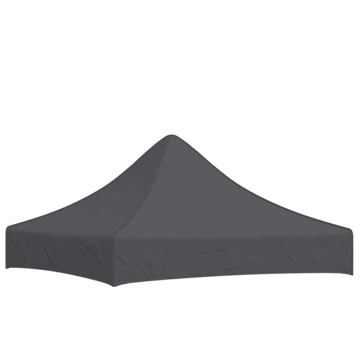 Acoperis pentru cort de petrecere, antracit, 2 x 2 m, 270 g/m&sup2;