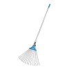 Grebla Frunze Gradina Aquacraft, Coada Otel, 15 Dinti, Latime Reglabila 30-50cm, 125cm