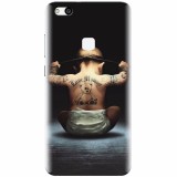 Husa silicon pentru Huawei P10 Lite, Body Builder Cute Baby Tattoo