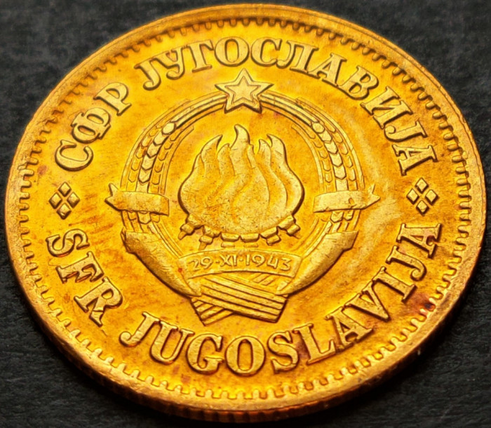 Moneda 20 PARA - RSF YUGOSLAVIA, anul 1975 * cod 2081 B