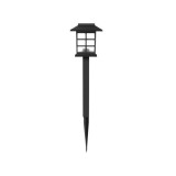 Lampa solara Led pentru gradina, Tip felinar, Flippy, Alb cald, Oem