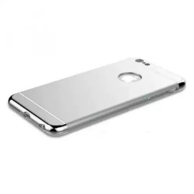 Husa pentru Apple iPhone 6/6S ofera protectie Ultrasubtire 3in1 Silver foto
