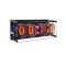 Ceas Nixie cu tuburi IN-12, iluminare RGB in 7 culori, modul DS3231, data, ora, carcasa acril transparent, Micro USB