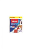 Rezerva Mop Vileda Turbo 2in1 Microfibra, Curatare Eficienta, Lavabila